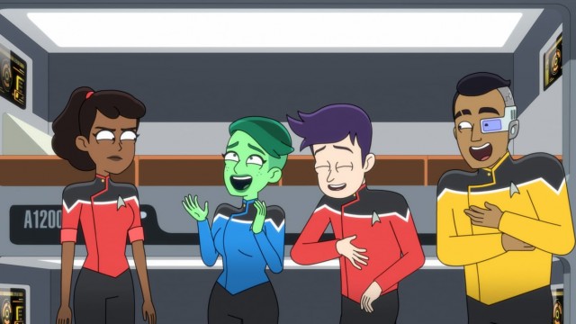 Click to watch 'Hear All, Trust Nothing...' (popup) Star Trek Lower Decks
